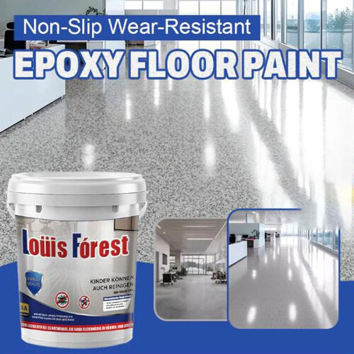 Marble Epoxy Floor Coating Water-Based Waterproof Quick-Dry 1
