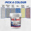 Marble Epoxy Floor Coating Waterproof Quick-Dry Anti-Slip 7