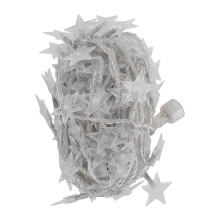 Fairy Star String Lights, Indoor Outdoor Decorative Lights For Christmas Party Wedding, Battery Operated Star Lights Pentagram Light String (10M)