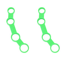 2St Draagbare Finger Expansion Sleeves Voor Gitaar En Handtraining