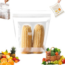 Bolsas para conservar alimentos, bolsas reutilizables sellables, bolsas reutilizables para congelador con etiqueta, para almacenar frutas y verduras