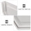 Gutter Connector Greenhouse Guttering Rainwater Kit Downspout End Cap 7