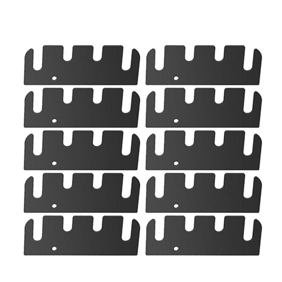 10Pcs Stainless Steel Hinge Reinforcement Pad Quickly Fix Hinges Shims Nonslip Metal Hinge Spacer For Sagging Door 9558633089875