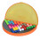 3Sets Pyramid Beads Toy Orange Logical Game for Kids Durable Material 2