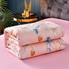 Summer Washed Cotton Dual-Layer Gauze Cool Quilt, 100x150cm, Lightweight & Breathable, for Dorm – Compatible with AC