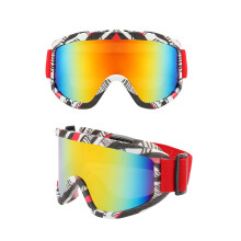 Snowboard Goggles for Adults & Youth, Over-Glasses Design, UV Protection, Windproof – Compatible with Prescription Glasses