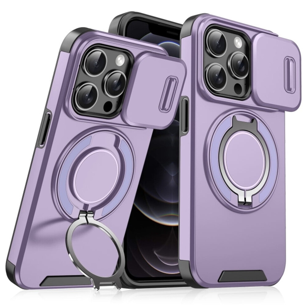 Iphone 12 Pro 6.1-Inch Heavy Duty Shockproof Case Purple 908436746069