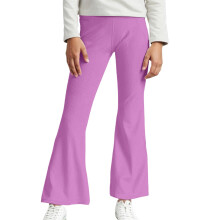 Magas derekú, bő szárú leggings fiatal nőknek - Stretch bootcut nadrágok, sportos táncos edzőnadrágok, kényelmes, széles szárú fitnesz