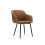 (Brown, Set of 2) GOEURVANT Dining Chairs 5