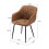 (Brown, Set of 2) GOEURVANT Dining Chairs 9