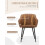 (Brown, Set of 2) GOEURVANT Dining Chairs 10