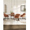 (Brown, Set of 2) GOEURVANT Dining Chairs 2