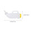 1Pc White Livestock Feeding Bottle Plastic Lamb Calf Nursing Tool 3