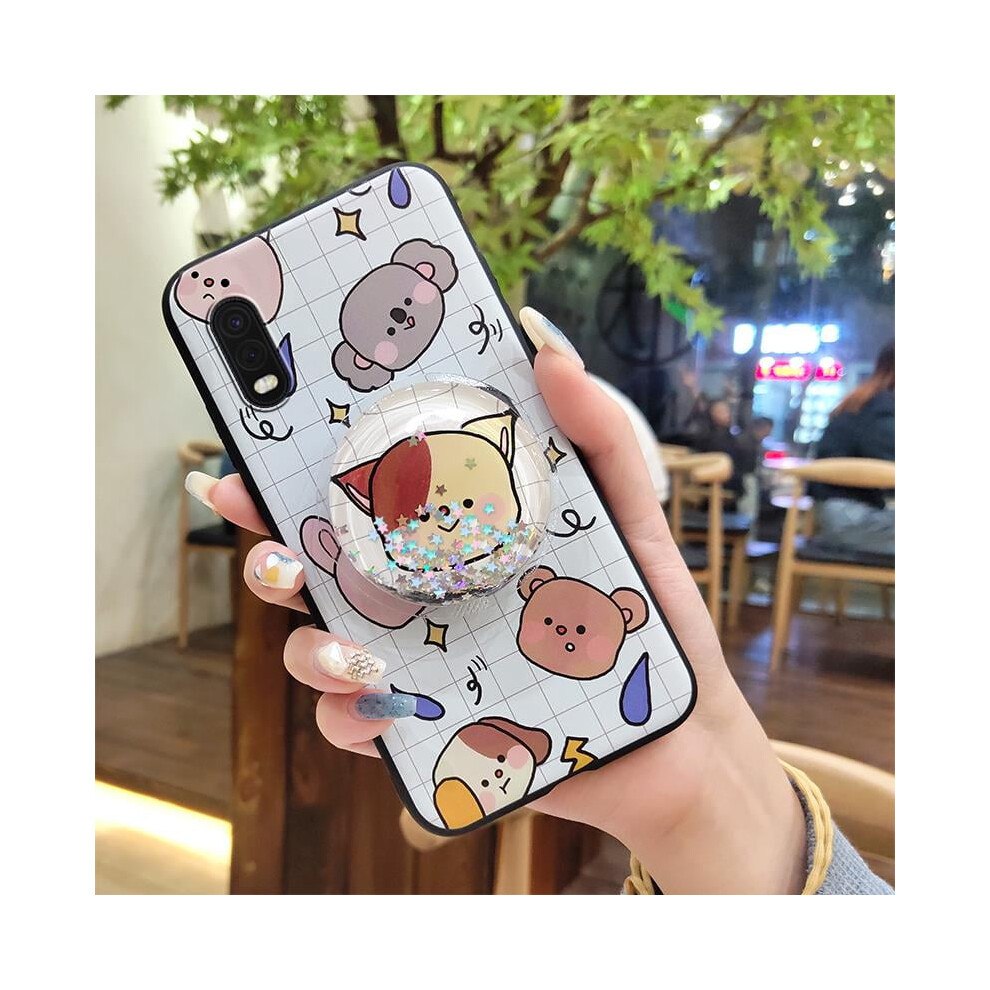 Phone Case For Samsung Galaxy Xcover Pro Â Cartoon Glitter Tpu, Anti-Knock, Lens Protection, Kickstand, Durable & Cute Silicone Feel 9181073492211