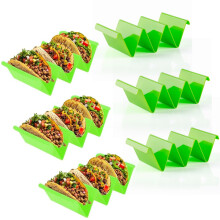 6-Pack Taco Holder Stands – Large, Dishwasher-Safe, 6