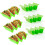 6-Pack Taco Holder Stands – Large, Dishwasher-Safe, 6 1