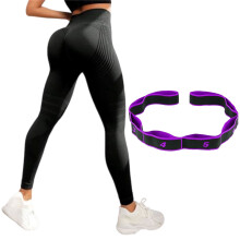 Ellenállásszalagos leggings, 3D cellulit elleni leggings, magas derekú fenékemelő jóga- és edzőnadrág nőknek