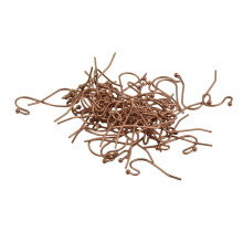100x Brass DIY Earring Hooks Ball Jewelry Accessory Ear Wire Findings Copper