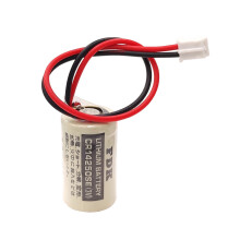 CR14250SE 3V Battery with Plug for FDK CR14250se 1747-AB 1/2AA Battery CJ1W-BAT01 PLC Battery (1 Pack)