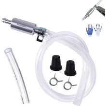 Brake Bleeder Hose with One-Way Check Valve, Universal Hydraulic System Bleeding Tool Kit for Motorcycle & Car Clutch – Compatible with Standard
