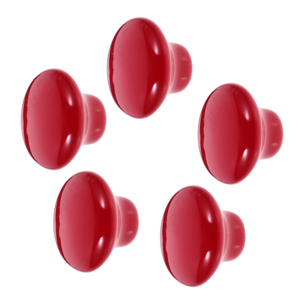 5 Pcs Knobs Round Cabinet Simple Chest Of Drawers Handles 9496895291875