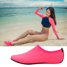 -Dry Water Shoes for Beach,Surfing & Snorkeling Non-Slip Aqua Socks Lightweight Swim Shoes for Men & Women XXXL Size 1 Pair