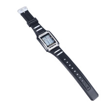 Orologio digitale sportivo impermeabile, luminoso, in acciaio inossidabile, con batteria da 65mAh