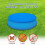 Κάλυμμα πισίνας, ανθεκτικό πολυλειτουργικό επαναχρησιμοποιήσιμο οικονομικό 6