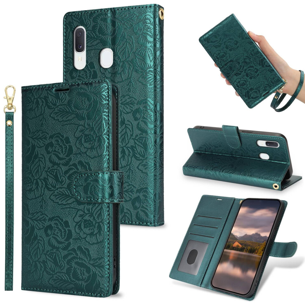 Wallet Case With Card Holder & Magnet For Compatible With Samsung Galaxy A50/A50s/A30/A30s/A20 Â Leather 9485826677314