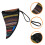 3Pcs Small Ocarina Triangle Bag Oxford Cloth Multi Use Storage Pouch 10