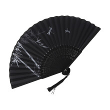 Vintage Folding Hand Fan Chinese Japanese Bamboo Fans Craft Gifts Women Dance Performance Props Home Decoration Ornaments