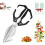 Heavy-Duty Multifunctional Kitchen Shears, compatible with Sharp Stainless Poultry Scissors, Dishwasher Safe, Cut Chicken/Turkey Bones 1