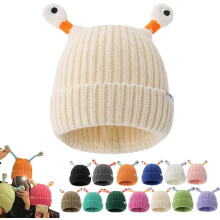 Glowing Little Monster Knit Hat, Funny Knitted Tentacle Beanie for Warmth and Party Fun