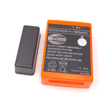 New 1500mAh BA225030 6V Battery For HBC Crane Remote Pump Truck Battery