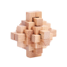 Set de puzzle-uri educaționale din lemn: Încuietoare Kongming cu cep și cep, Încuietoare Luban – Compatibilă cu tâmplăria tradițională