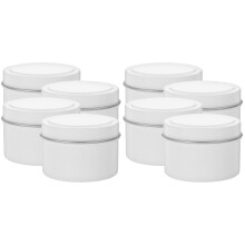 8St Witte Metalen Candle Holders Voor Creatieve Kaarsen En