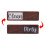 Dishwasher Magnet Sign Clean Dirty 1