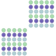 600St Gekleurde Papieren Cake Doilies, Olieresistent, Voor Feestjes