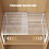 AuroraX Expandable Stackable Storage Shelf – Space-Saving Organizer for Kitchen, Bathroom, Pantry, Countertop, Home Office (Compatible with AuroraX) 5