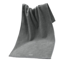 Tekstil treningshåndklær, Mikrofiber treningshåndklær for sport, fitness, trening og yoga, Grå, 2 stk.