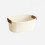 Cotton Woven Basket with Leather Handle 1 Pack 1