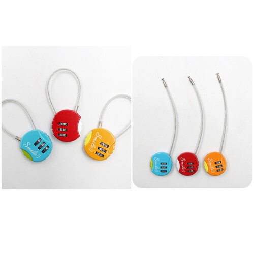 Travel Lock Combination Password Lock 2Pack Blue Luggage Lock 1