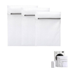 Durable Honeycomb Mesh Laundry Bag for Delicates, Lingerie & Baby Clothes – Reusable Wash Bag, Compatible with All Washing Machines