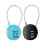 Travel Lock Combination Password Lock 2Pack Blue Luggage Lock 4