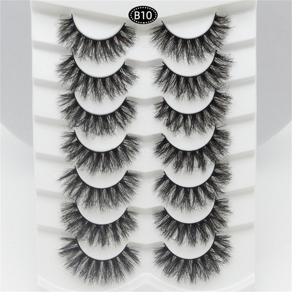 Eyelashes False Eyelashes Lashes 5 Pairs Soft Volume Eyelashes Packs for Dramatic