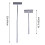 Telescopic Window Cleaner Window Squeegee Cleaner Coffee 2