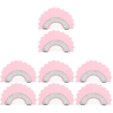 8Pcs Pink Metal Bird Call Whistles Portable Fun Bird Toy