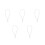 5Pcs Versatile White Zipper Puller Helper for Dress and Boots 5