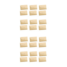 24Pcs Kraft Envelopes Khaki for Storage Postcard DIY