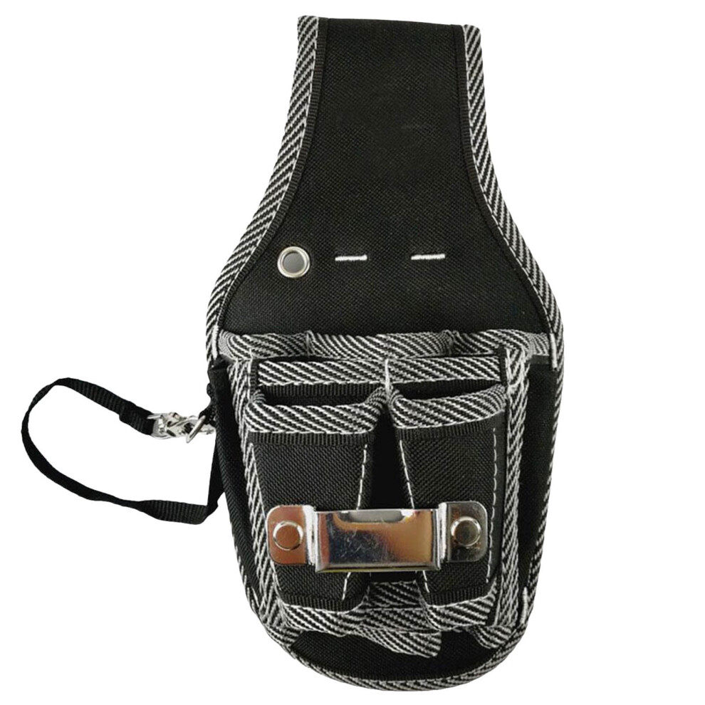 Multifunctional Nylon Tool Pouch Set Â Heavy-Duty Electrician/Plumber Belt Clip Holster With Pockets (26X15x3cm, 80G) 9485826678083